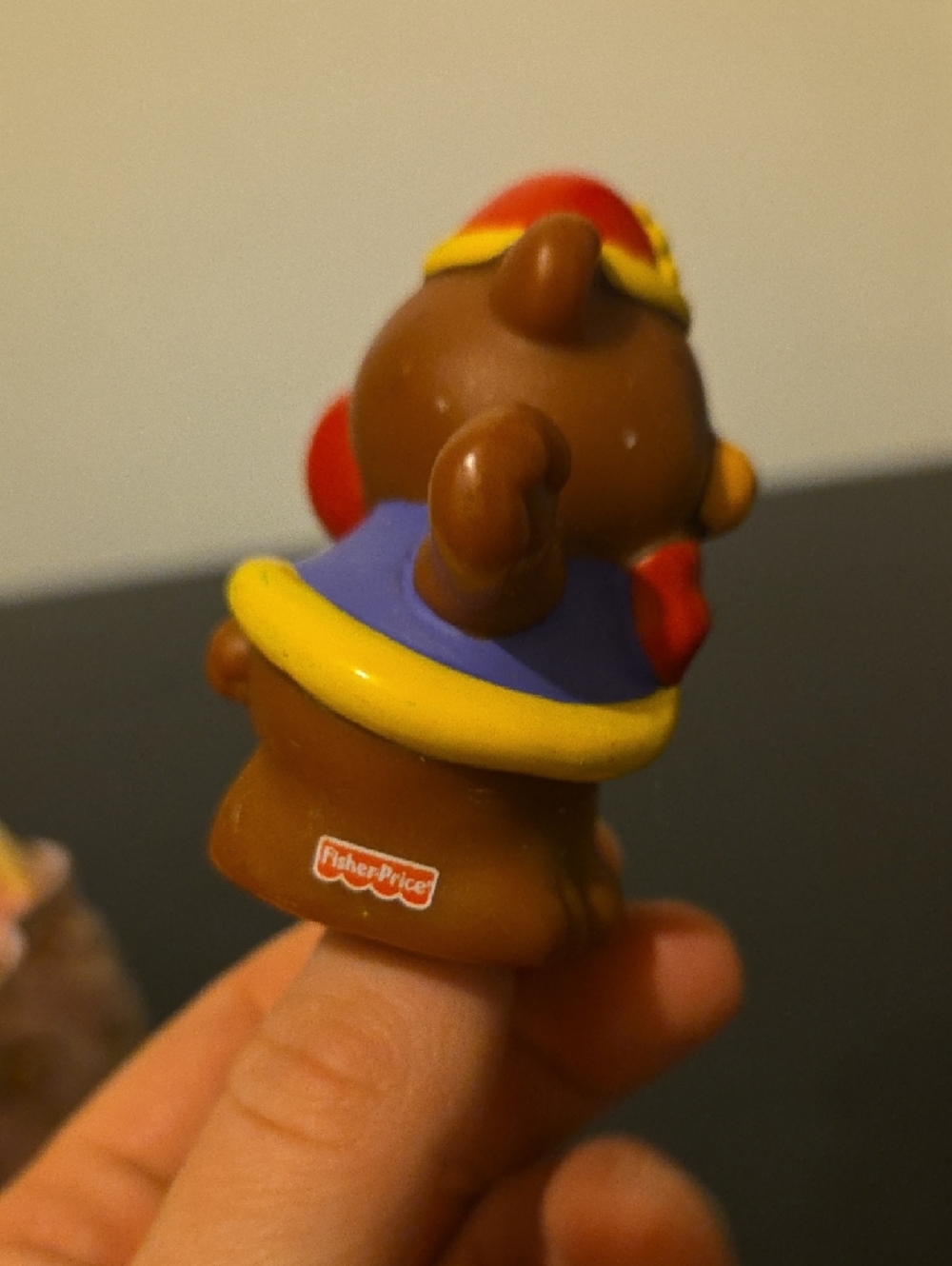 Little People Circus Brown Bear Holding Balloons - Picture 5 of 7